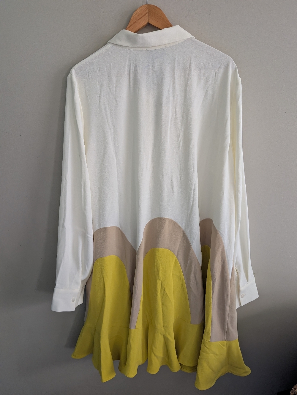 Tuckernuck Canary Flounce White Ruffle Dress Size XXXL - Picture 7 of 8
